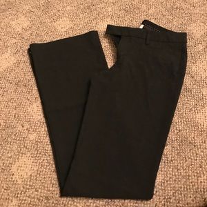 Grey GAP Modern Boot Dress Pants 2 Long